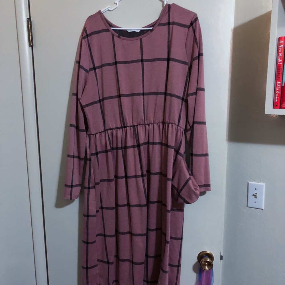 Roolee Flannel Dress w/ pockets!!!